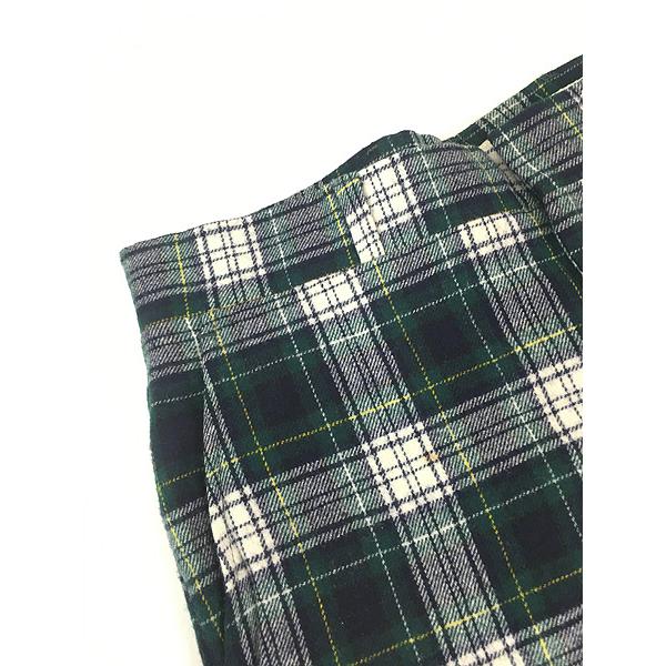古着 80s USA製 Pendleton タータン チェック ウール スラックス