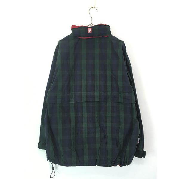 古着 90s CHAPS Ralph Lauren ブラックウォッチ チェック 2way 古着 90s CHAPS Ralph Lauren ブラックウォッチ チェック 2way