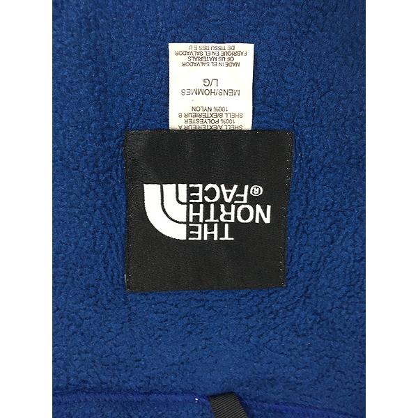 古着 90s TNF The North Face 黒×青 POLARTEC デナリ フリース