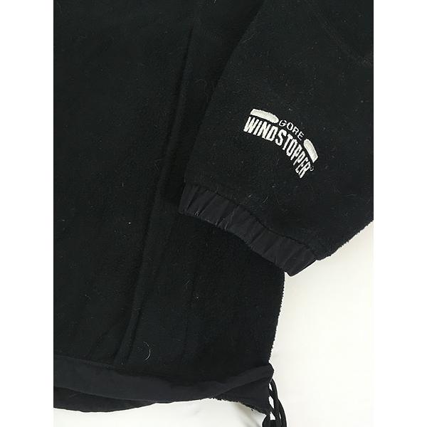 古着 TNF The North Face  「GORE Windstopper」 ゴア フリース ジャケット 黒 M 古着 古着 TNF The North Face 「GORE Windstopper」 ゴア フリース