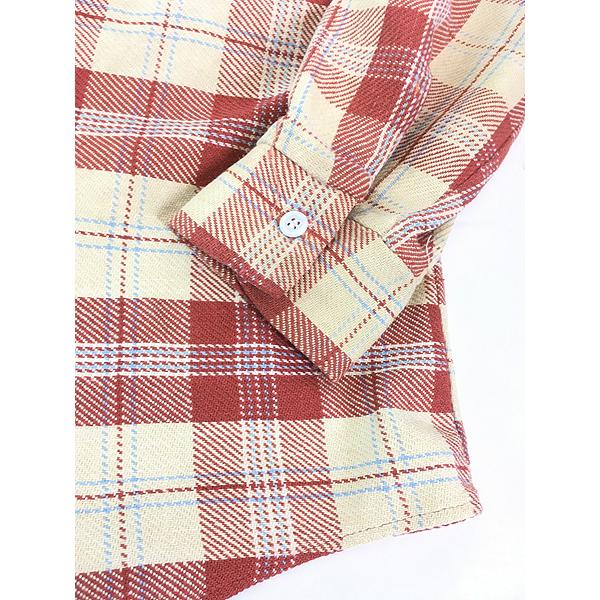 古着 70s BIG MAC レトロ チェック 100%コットン ヘビー フランネル