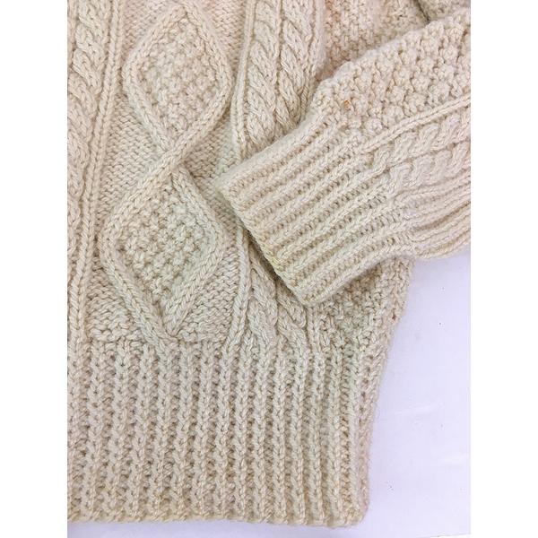 古着 70s Ireland製 glenainn ポップコーン アラン フィッシャーマン 