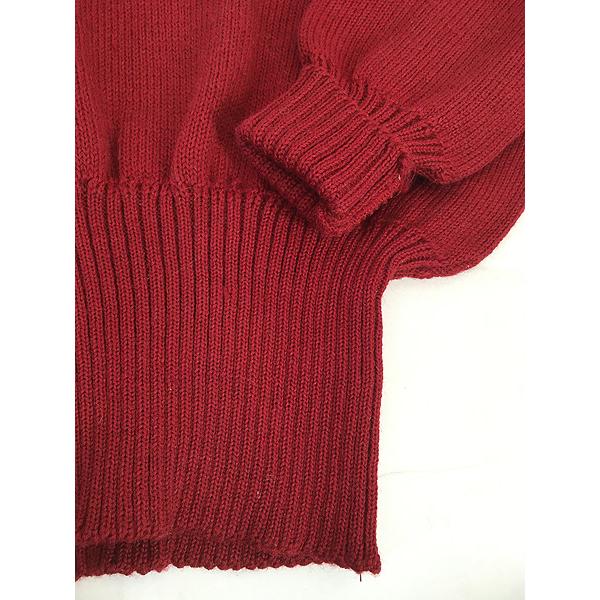 古着 60s Baldwin's 「1969」 レタード Vネック ローゲージ ウール