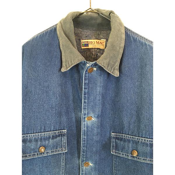 80s BIGMAC カバーオール　ブランケットライナー　デニム 80s BIG MAC カバーオール デニムジャケット ブランケット