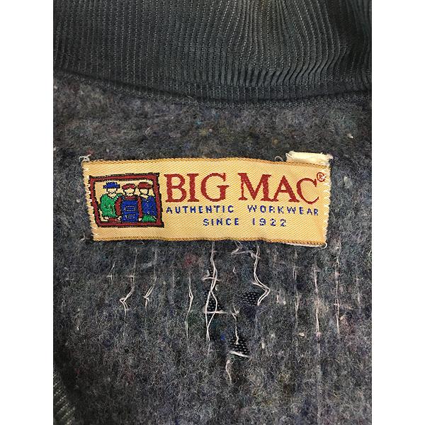 古着 90s BIG MAC ブランケット ライナー 濃紺 デニム ワーク
