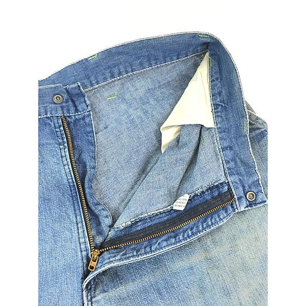 古着 60s USA製 Oshkosh B'gosh 縦落ち インディゴ デニム 古着 60s USA製 Oshkosh B'gosh 縦落ち インディゴ デニム