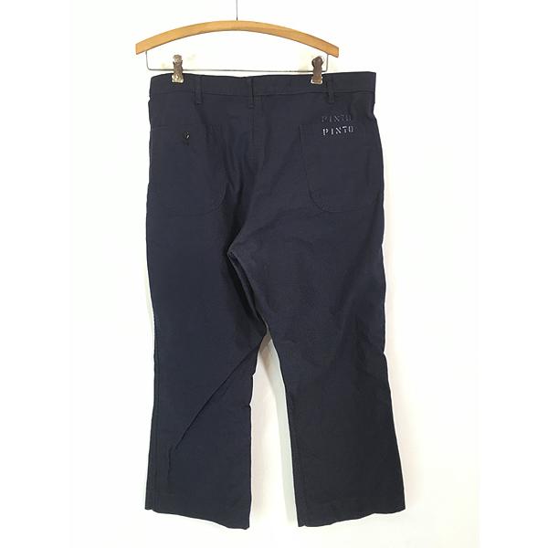 古着 70s 米軍 US NAVY 「Utility Dark Blue」 ミリタリー ステンシル