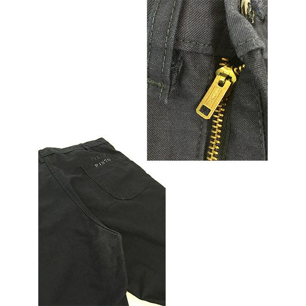 古着 70s 米軍 US NAVY 「Utility Dark Blue」 ミリタリー ステンシル