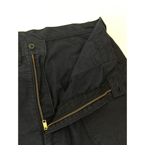 古着 70s 米軍 US NAVY 「Utility Dark Blue」 ミリタリー ステンシル