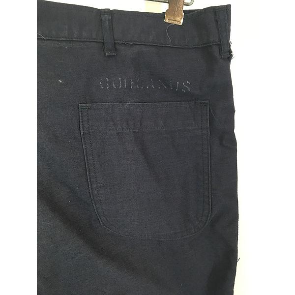 古着 70s 米軍 US NAVY 「Utility Dark Blue」 ミリタリー ステンシル