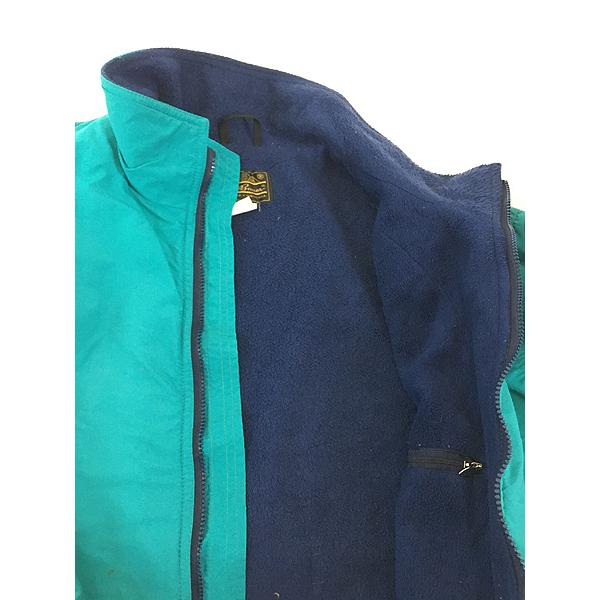 古着 80s USA製 Eddie Bauer フリース ライナー パデッド シェルド