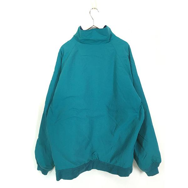 古着 90s LANDS' END 「Squall Jacket」 フリース ライナー パデッド