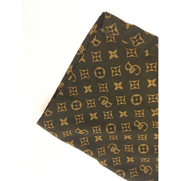 古着 90s STARDOM 「CB」 モノグラム 総柄 半袖 開襟 ボックス シャツ