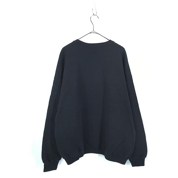 古着 90s Russell 無地 ソリッド 前V セットイン ビッグサイズ