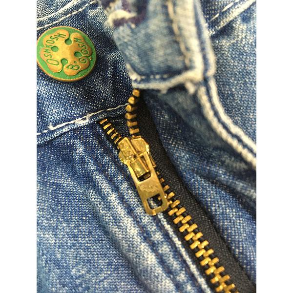 なにさん専用 OshKosh B'Gosh デニムペインターパンツ 90s 50s OSHKOSH B'GOSH リメイク インディゴ デニム ペインター