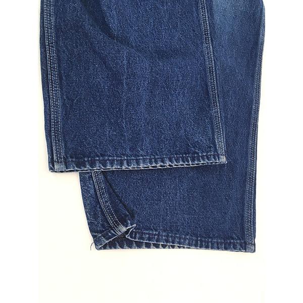 古着 80s USA製 Oshkosh B'gosh 濃紺 ブルー デニム ワーク