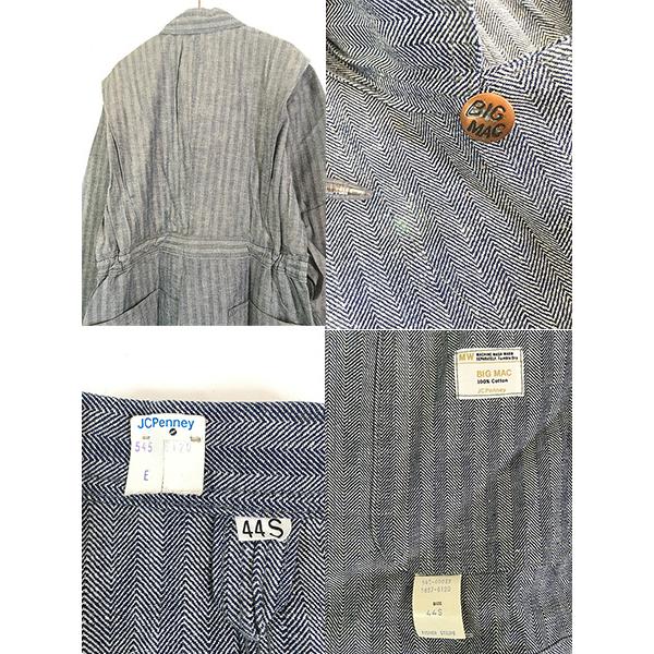 デッドストック70s BIGMACオールインワン44 ツナギ ビンテージ