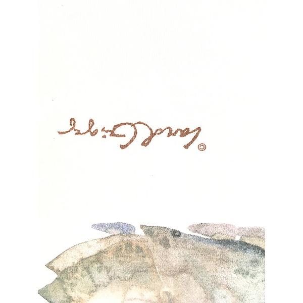 古着 90s USA製 Carol Grigg 「Song to the Mothers Spirit」 水彩 
