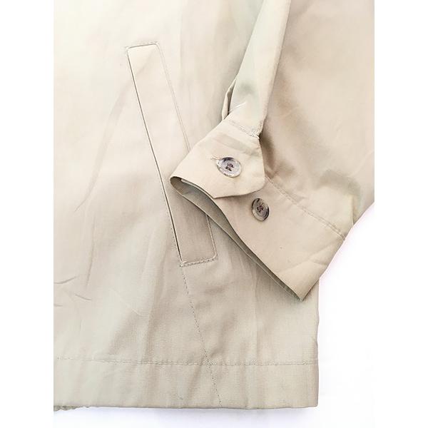 古着 70s USA製 London Fog 一枚袖 ハリントン スウィングトップ ドリズラー ジャケット ベージュ 44L 古着 70s USA製 London Fog 一枚袖 ハリントン スウィングトップ
