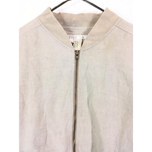 古着 90s PERRY ELLIS コットン リネン ドリズラー スウィングトップ 