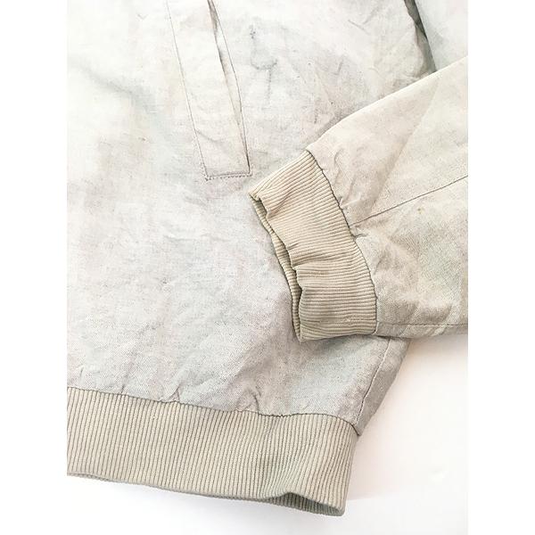 古着 90s PERRY ELLIS コットン リネン ドリズラー スウィングトップ 