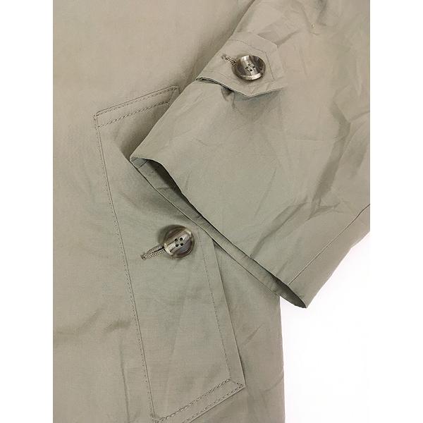 古着 70s Brooks Brothers ライトオンス コットン 比翼 ステンカラー  バルマカーン トレンチ コート 40S 古着 70s Brooks Brothers ライトオンス コットン 比翼 ステンカラー