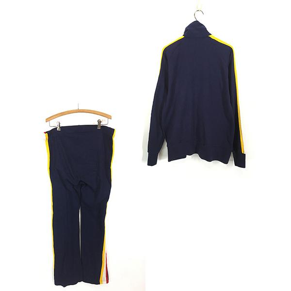 古着 70s JC Penney サイドライン レトロ アクリル ジャージ トップ