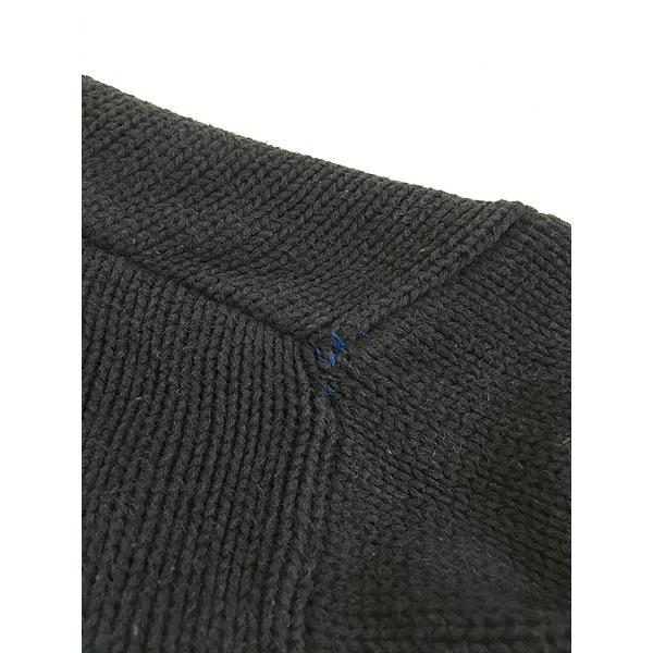 古着 90s Eddie Bauer 無地 プレーン ローゲージ コットン ニット