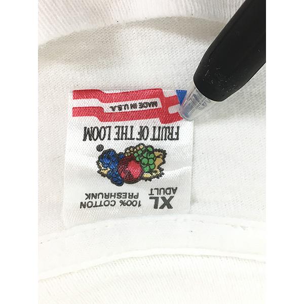 古着 90s USA製 Damien Dane University at Albany 両面 CK パロディー Tシャツ XL 古着 古着 90s USA製 Damien Dane University at Albany 両面 CK パロディー