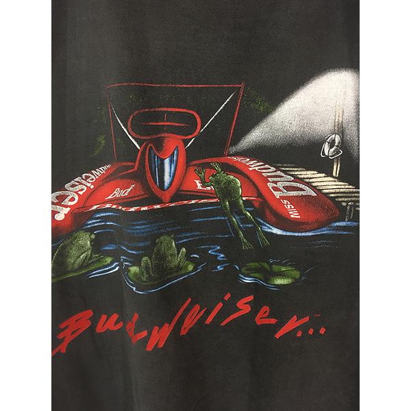 古着 90s USA製 Budweiser バドワイザー ビール 企業 カエル 古着 90s USA製 Budweiser バドワイザー ビール 企業 カエル