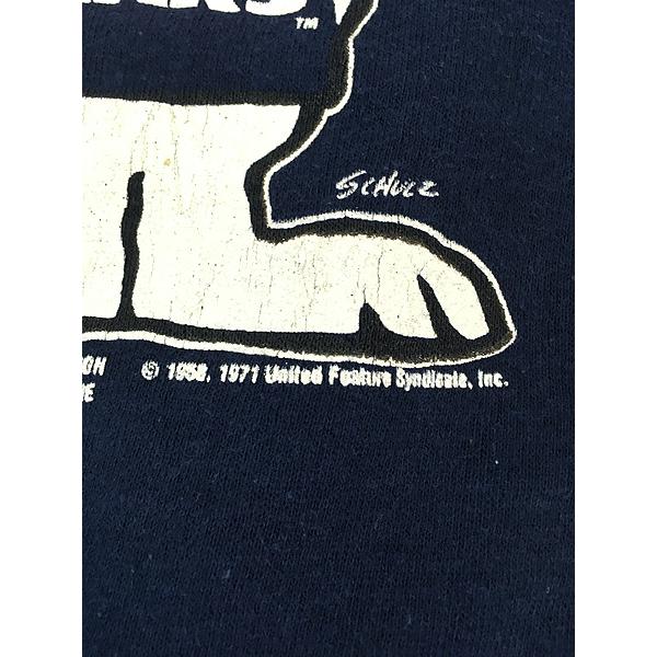 古着 80s USA製 Snoopy スヌーピー NFL Chicago Bears ベアーズ 