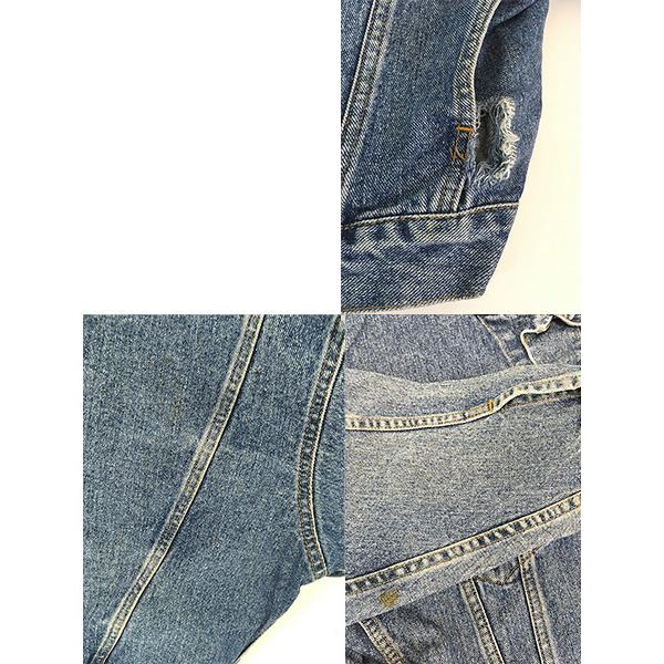 古着 90s Levi's 70598-4891 デカタグ ブルー デニム ワイドシルエット
