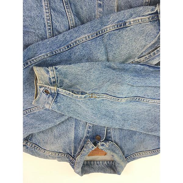 古着 80s Canada製 Levi's 75505-0212 4thタイプ ブルー デニム
