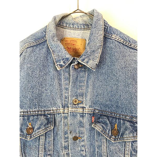 US古着 Levis 70507-4890 デニムジャケット XL リーバイス 古着 90s USA製 Levi's 70507-4890 デカパッチ ビッグシルエット