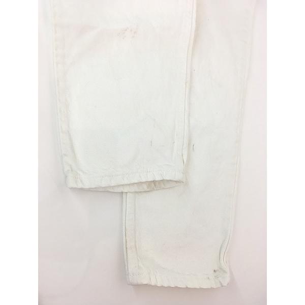 古着 90s USA製 Levi's 550-0251 ホワイト デニム パンツ ジーンズ