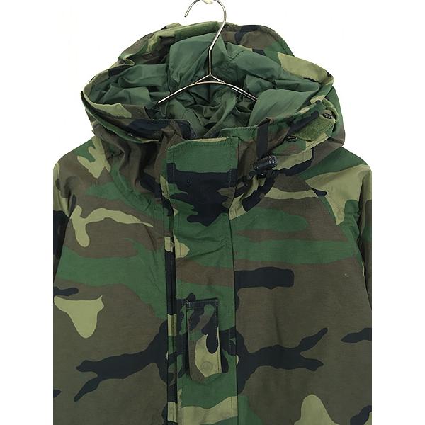 古着 00s 米軍 ECWCS 1st 後期 ウッドランド カモ 迷彩 GORE-TEX