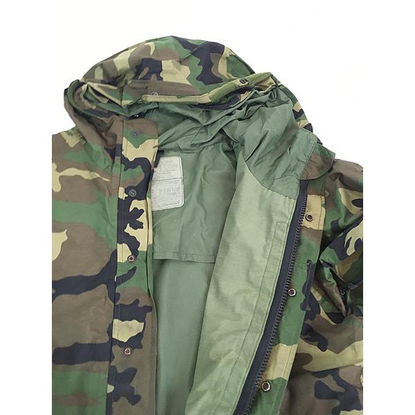 ecwcs s-s ウッドランドカモ　ゴアテックスパーカー　USarmy 00s 00s 米軍 U.S.ARMY ECWCS GEN1 ウッドランドカモ GORE-TEXゴアテックス