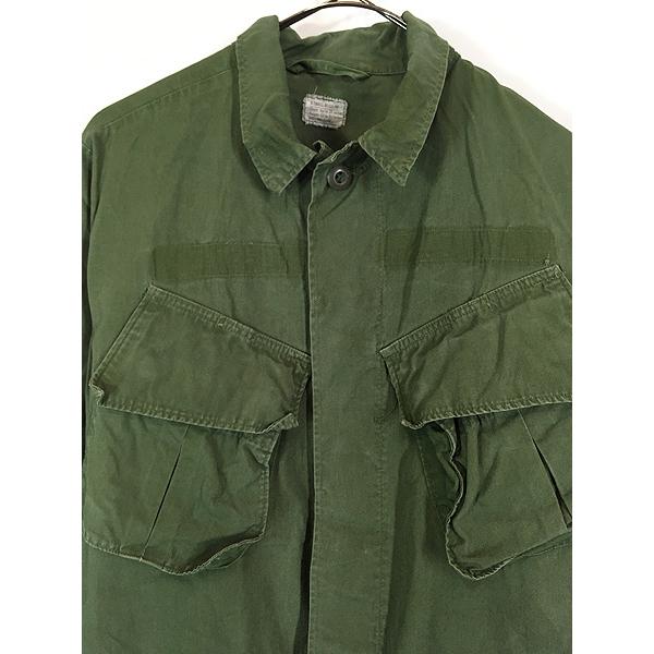 古着 60s 米軍 US 3rd ノンリップ ポプリン ベトナム ジャングル