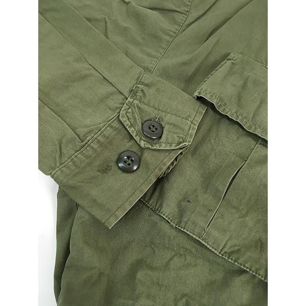 古着 60s 米軍 US 3rd ノンリップ ポプリン ベトナム ジャングル