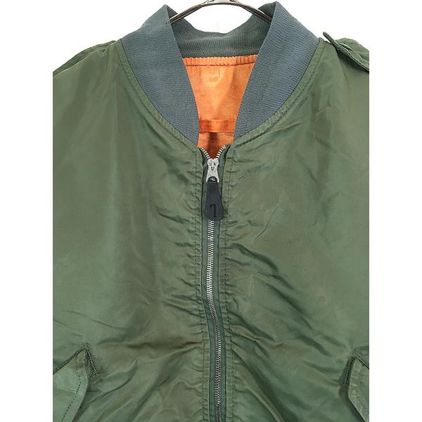 古着 90s USA製 Alpha Industries L-2B 「7448J」 ミリタリー ライト