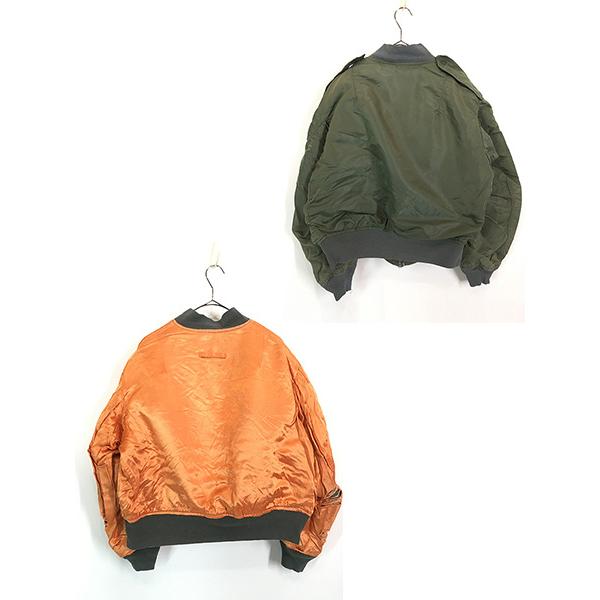 古着 90s USA製 Alpha Industries L-2B 「7448J」 ミリタリー ライトゾーン フライト ジャケット M 古着 90s USA製 Alpha Industries L-2B 「7448J」 ミリタリー ライト