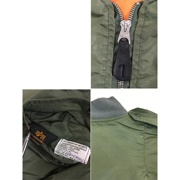 古着 90s USA製 Alpha Industries L-2B 「7448J」 ミリタリー ライト
