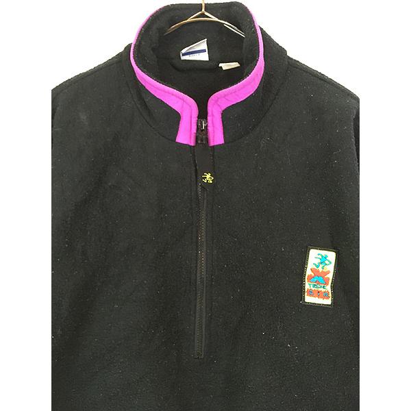 古着 90s OP Ocean Pacific 「XTREME AIR」 ハーフジップ プル