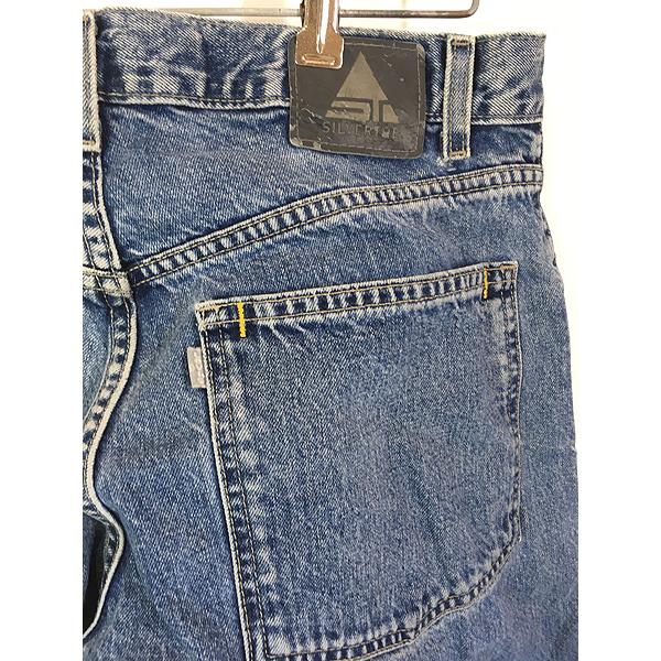 古着 00s Levi's Silver Tab 「BAGGY」 濃紺 ブルー デニム バギー