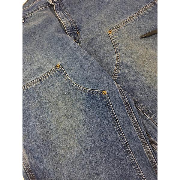 古着 Carhartt Wニー デニム ペインター ワーク パンツ W38 L27 : 古着