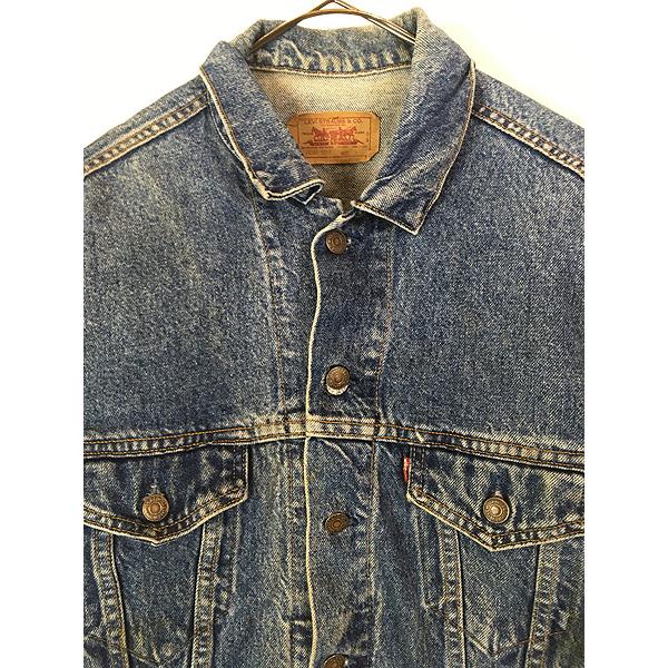 古着 80s USA製 Levi's 70507-0218 4ポケット ブルー デニム