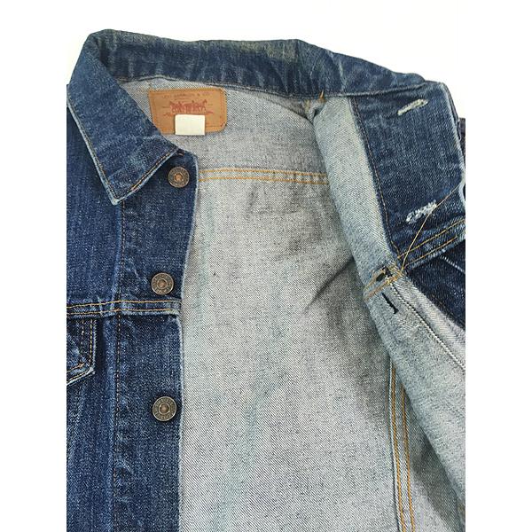古着 70s USA製 Levi's 70505-0217 4th 真紺 インディゴ デニム