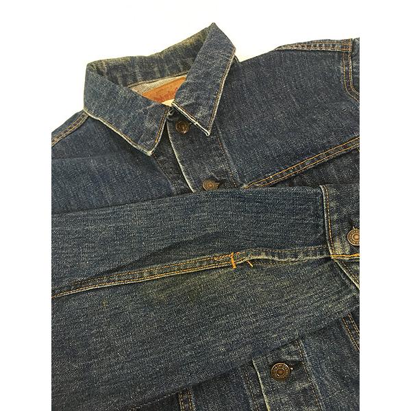 古着 70s USA製 Levi's 70505-0217 4th 真紺 インディゴ デニム