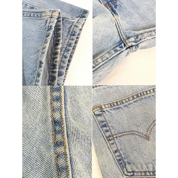 古着 90s Levi's 505-4834 アイス ブルー デニム パンツ ジーンズ