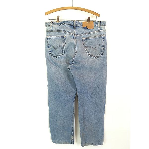 古着 90s USA製 Levi's 505-4891 ブルー デニム パンツ ジーンズ